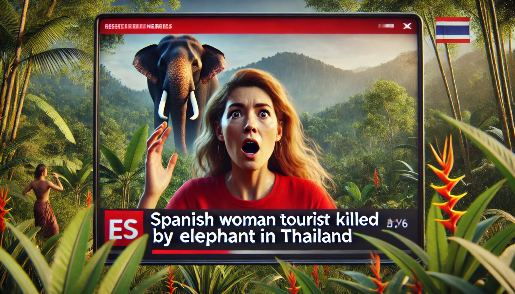 Turista Español Muere Atacado por un Elefante en Tailandia: Un Trágico Incidente que Destaca los Riesgos de la Vida Silvestre